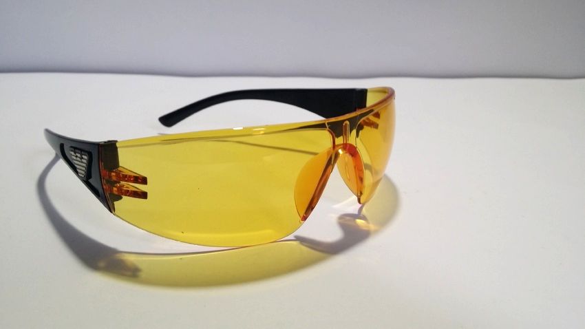 Frame-less Light Sunglasses - Yellow
