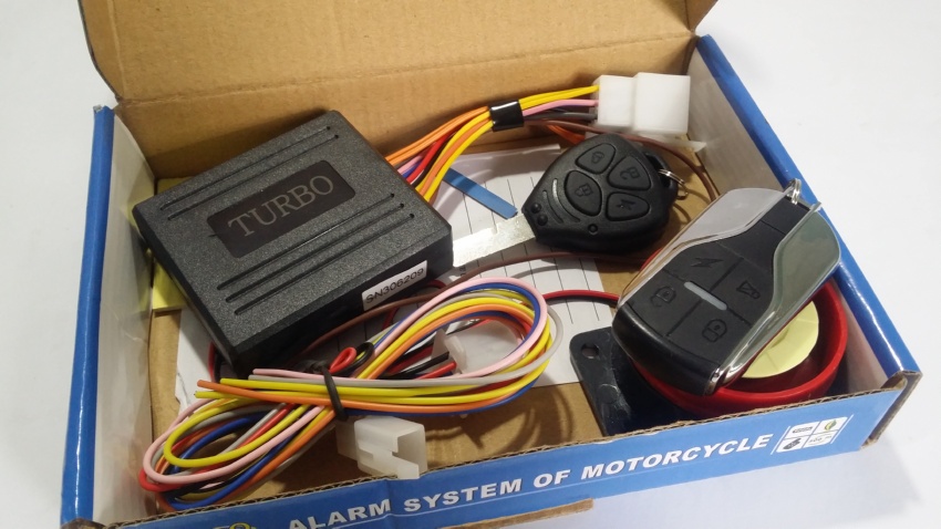 Universal Motorcycle Remote Security Alarm System