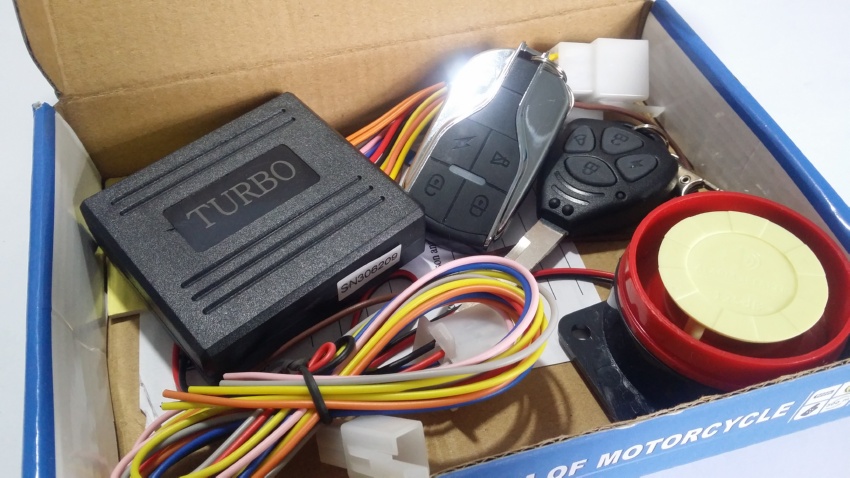 Universal Motorcycle Remote Security Alarm System