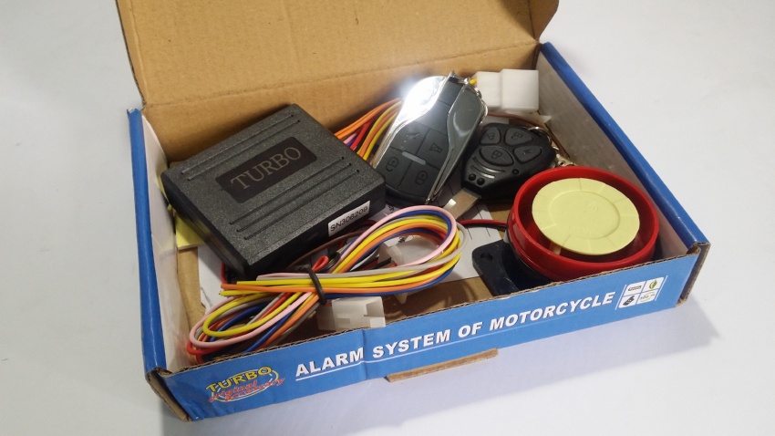 Universal Motorcycle Remote Security Alarm System