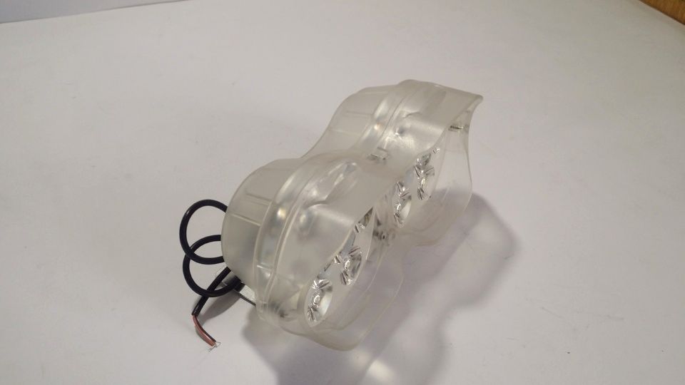 Colorful (White, Blue, Red) 18 LED Light - For Cars & Bikes