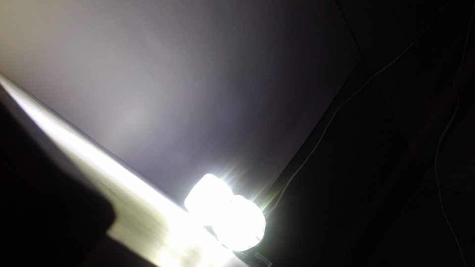 Colorful (White, Blue, Red) 18 LED Light - For Cars & Bikes