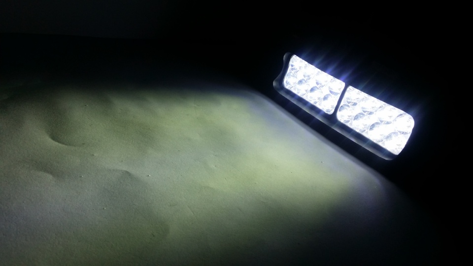16 LED Fog / Head Light - For Cars and Motorcycles