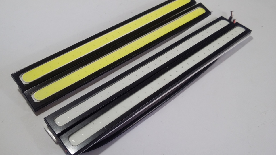 Universal Long LED Strip Lights - White (2 Pieces)