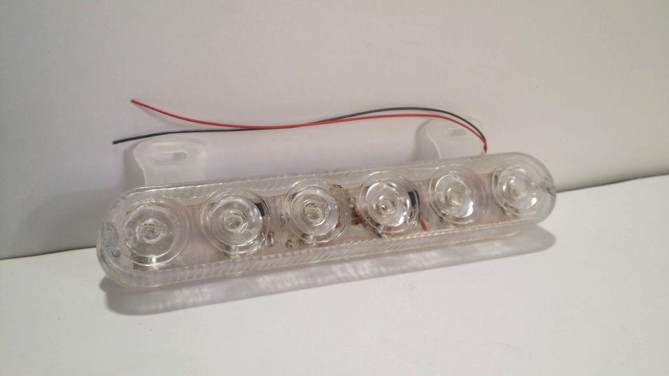 Red Blue Blinking Dolphin Lights - Large