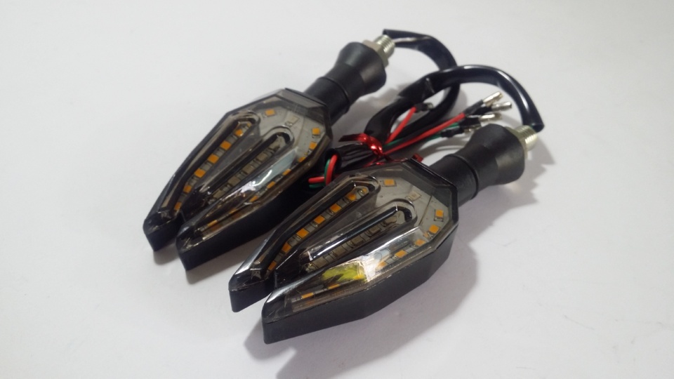 Fancy Bright Bike LED Indicators - 4 Pieces