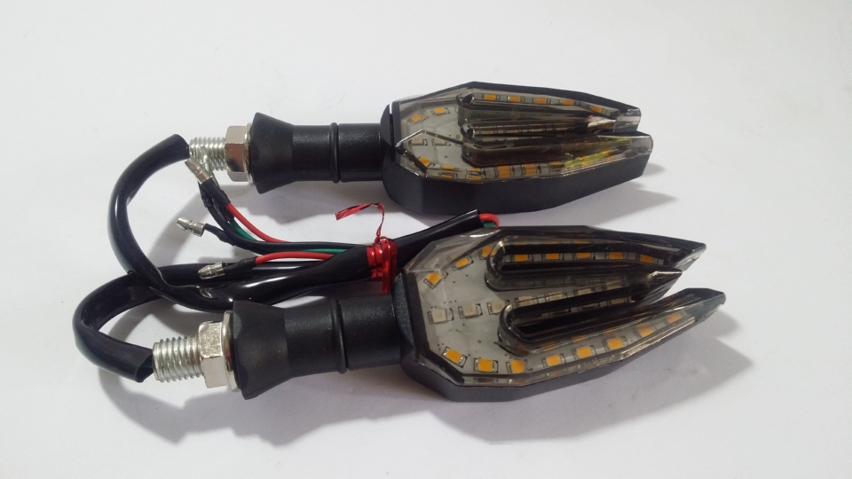 Fancy Bright Bike LED Indicators - 4 Pieces