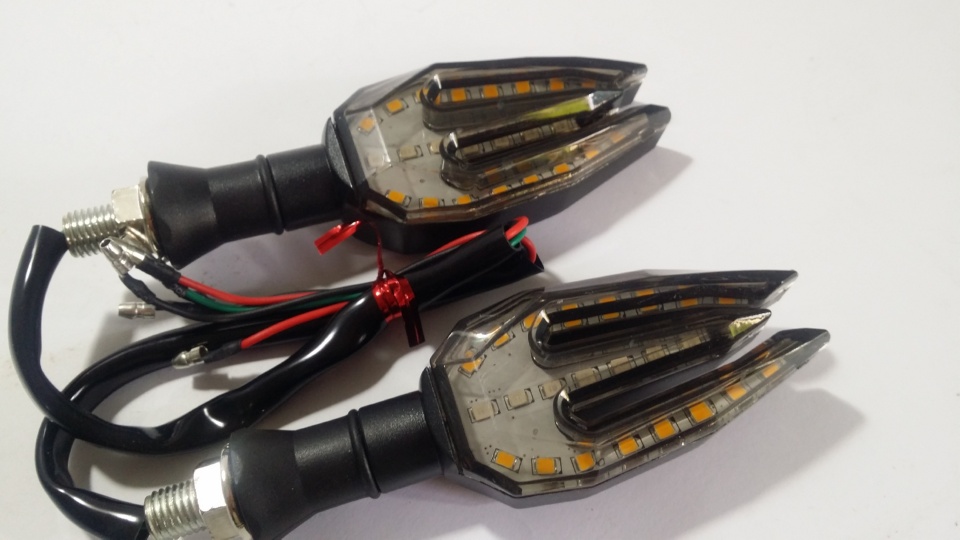 Fancy Bright Bike LED Indicators - 4 Pieces