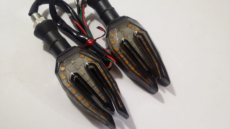 Fancy Bright Bike LED Indicators - 4 Pieces