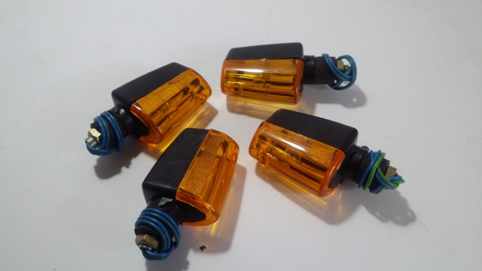 Orange Bright Bike Indicators - Style 2