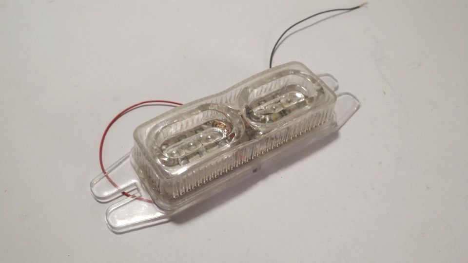 Red Blue Blinking Dolphin Lights - Small