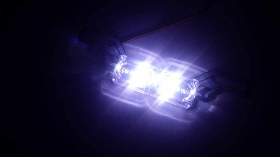 Colorful Universal Number Plate Lights