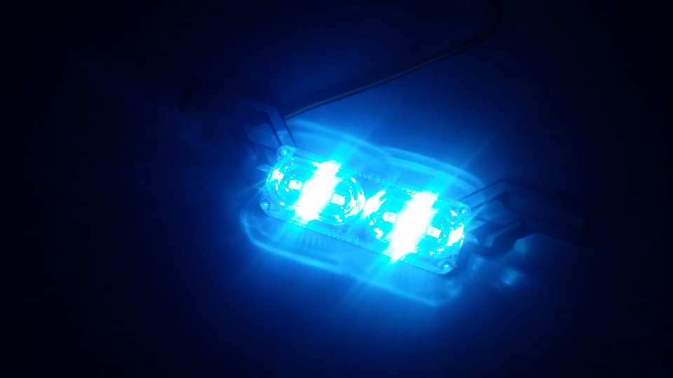 Colorful Universal Number Plate Lights