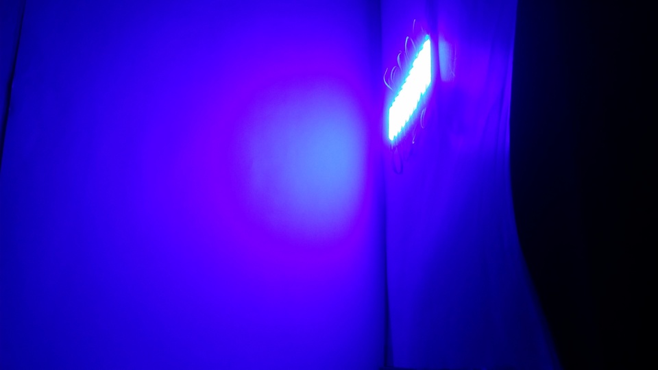 Universal Small LED Strip Lights - Blue (4 Pieces)