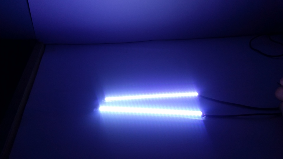 Universal Long LED Strip Lights - White (2 Pieces)