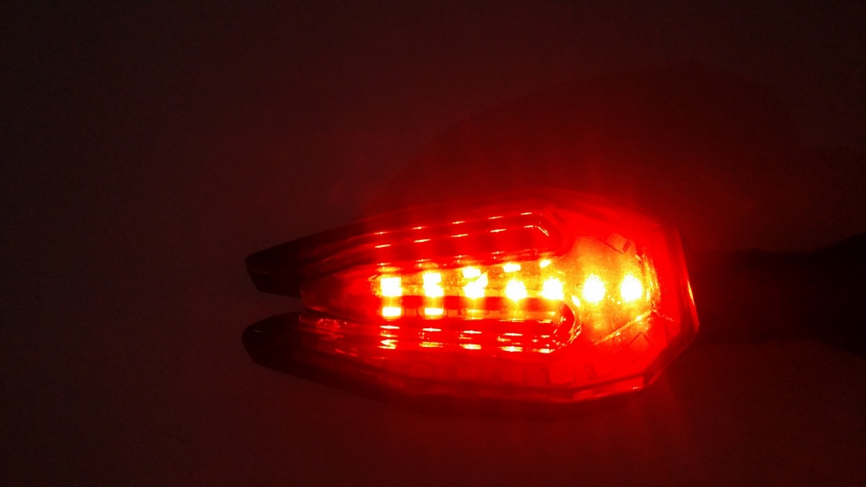 Fancy Bright Bike LED Indicators - 4 Pieces