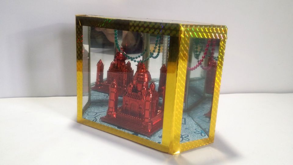 Cute Taj Mahal Decoration Item - Multi-View