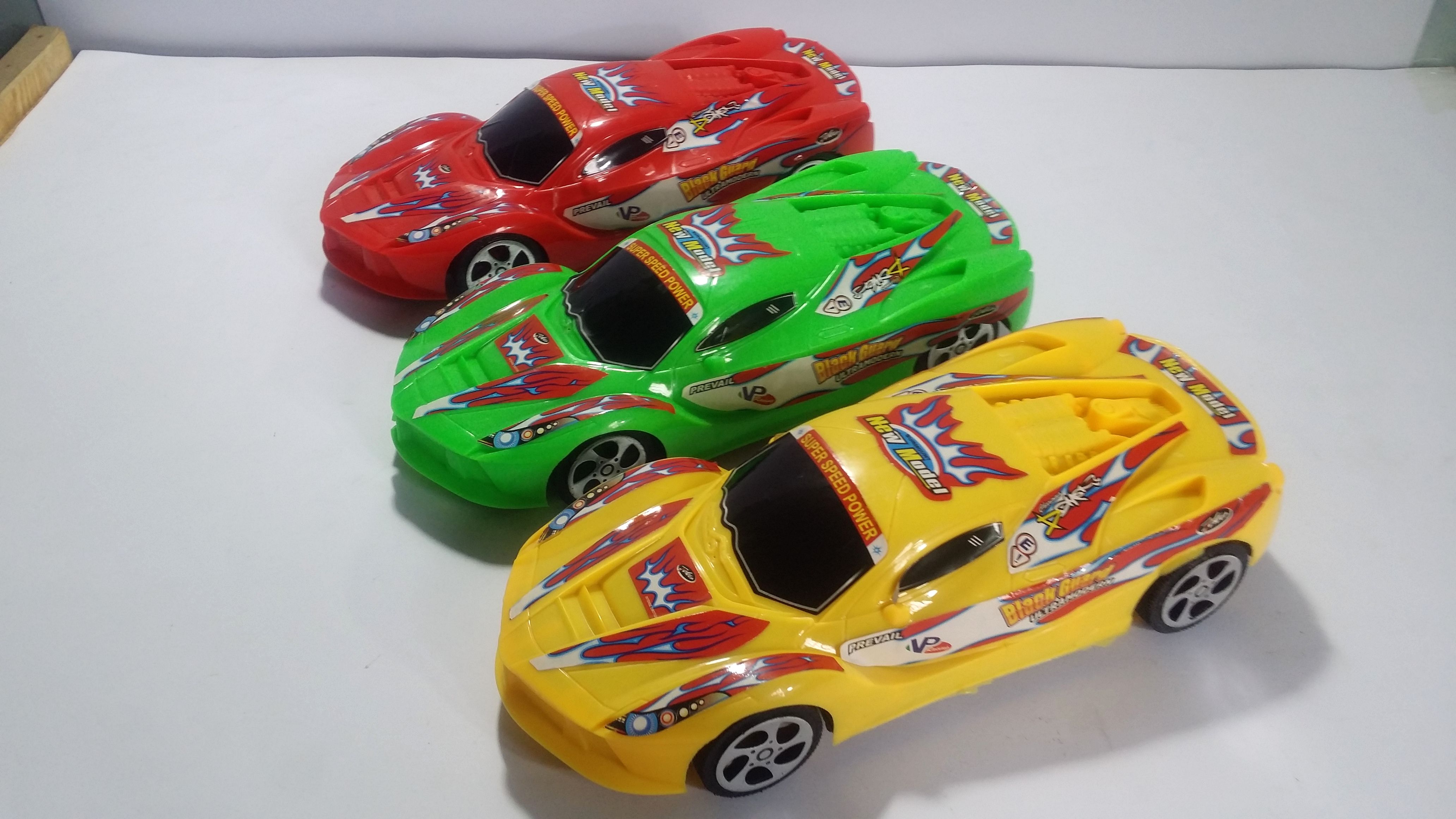 Pack of 3 Ferrari Style Sports Cars