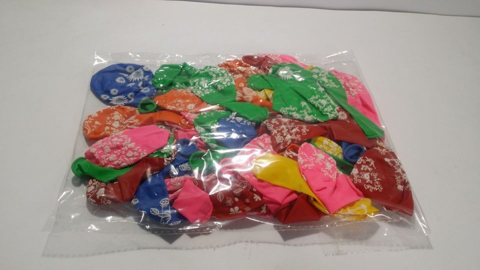Pack of 50 Large Size Party Balloons - Colorful