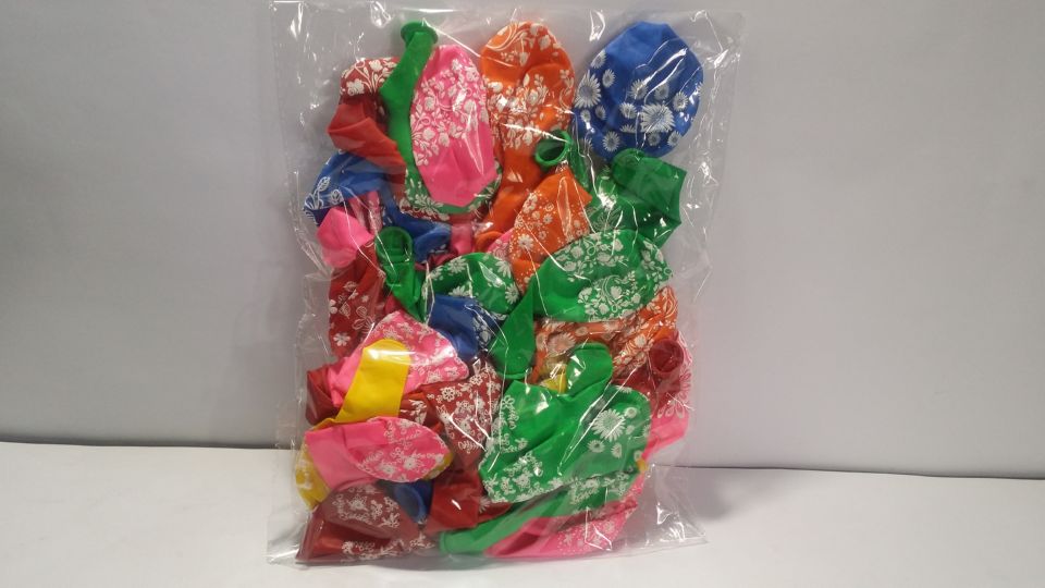 Pack of 50 Large Size Party Balloons - Colorful