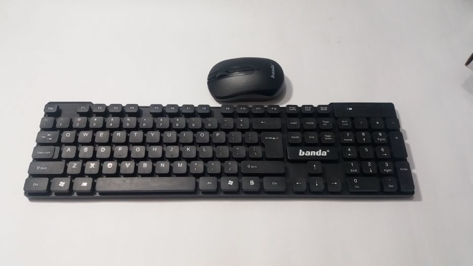 Stylish Banda W500 Wireless Keyboard & Mouse