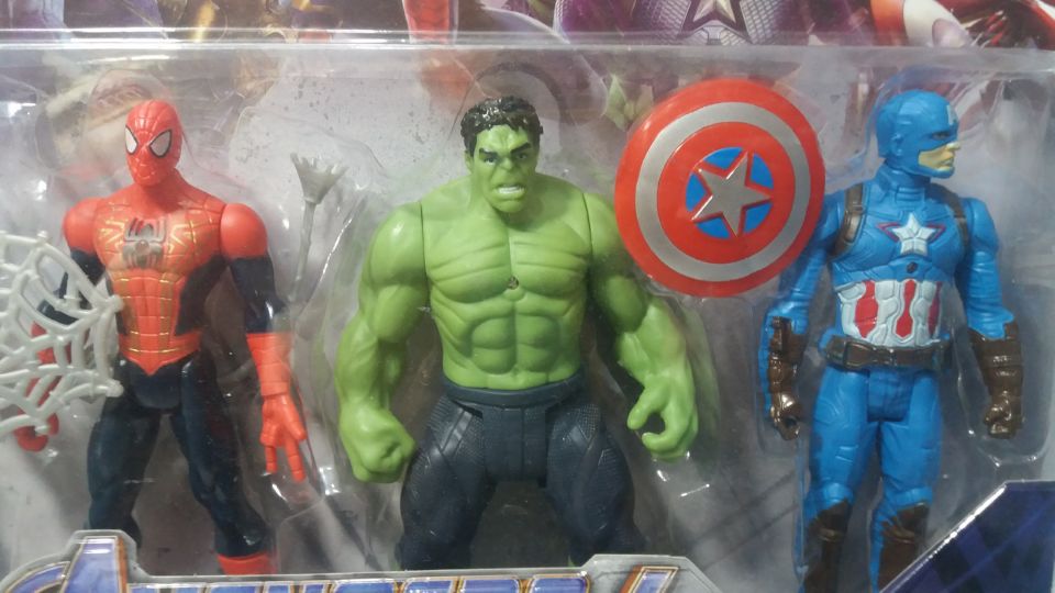 Big Size The Avengers Hero Models - 4 Pieces