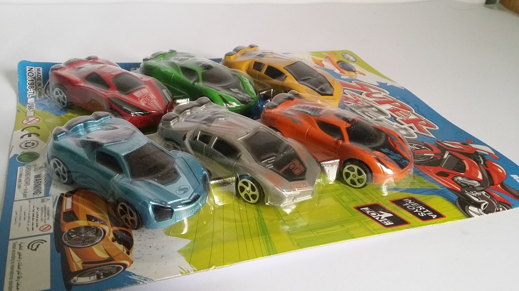 Pack of 6 Toy Cute Sports Cars