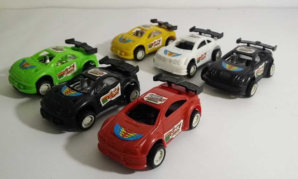 Pack of 6 Toy Cute Race Cars