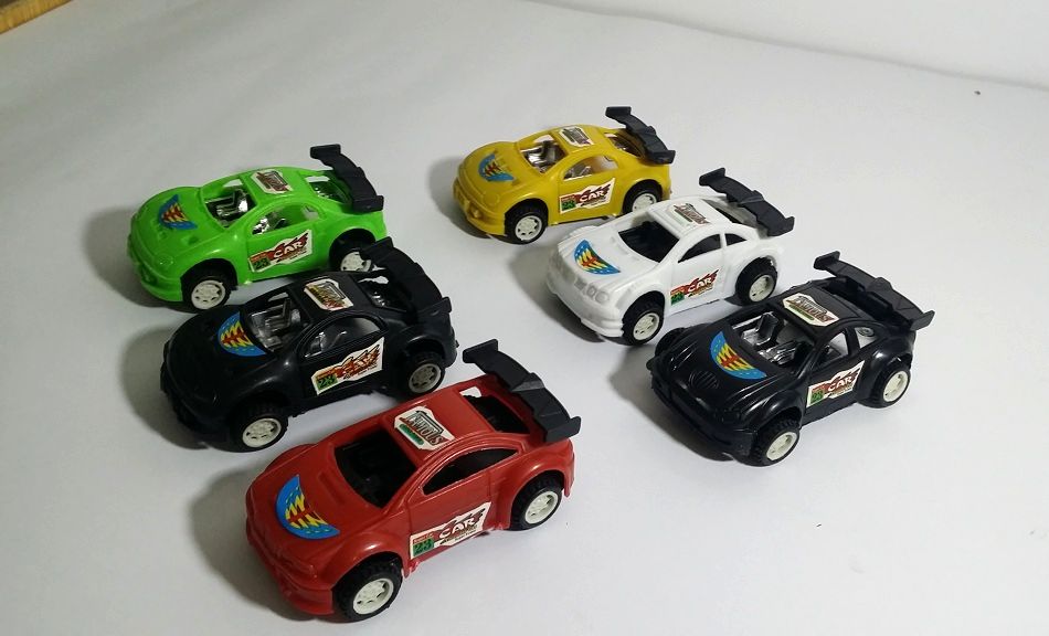 Pack of 6 Toy Cute Race Cars