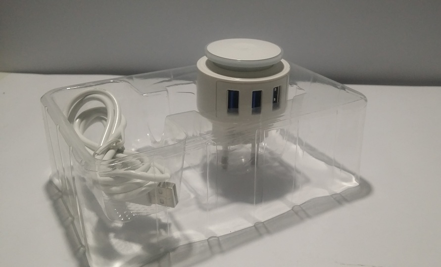 Touch LED Mobile Charger with Lamp - 4.5A Output