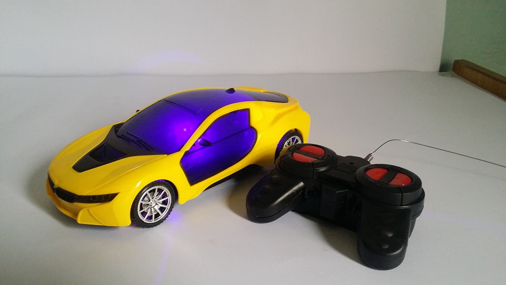 BMD 3D Remote Control Car with Cool Lights