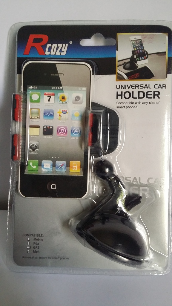 High Quality Universal Car Mobile Holder - Black