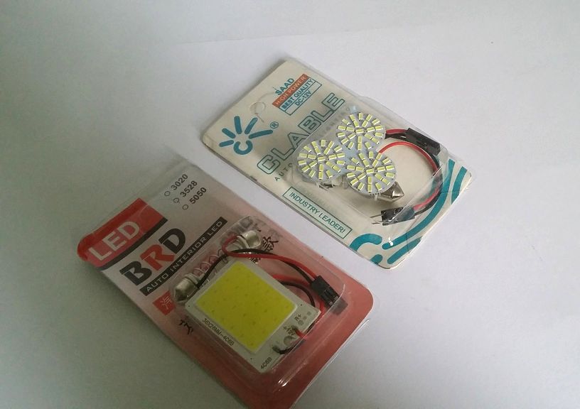 Car Interior Roof Light Pair - SMD - White