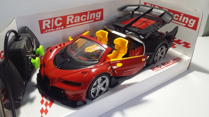 Large HD Bugatti Chiron Remote Control Car