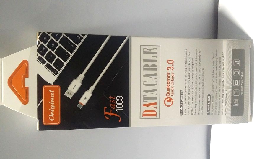 Qualcomm 3.0 Quick Charge Data Cable - 1 Meter
