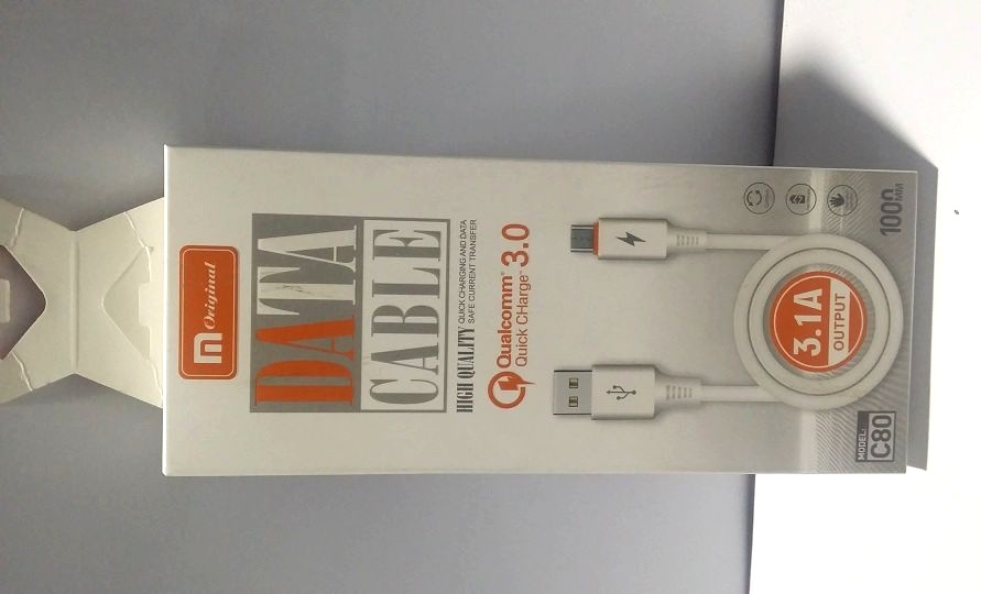 Qualcomm 3.0 Quick Charge Data Cable - 1 Meter