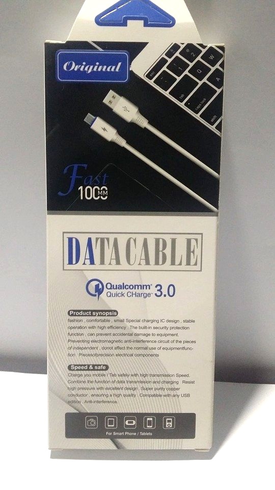 Qualcomm 3.0 Quick Charge Data Cable - 1 Meter