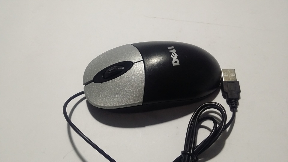 Dell Wired Mouse - Large Black