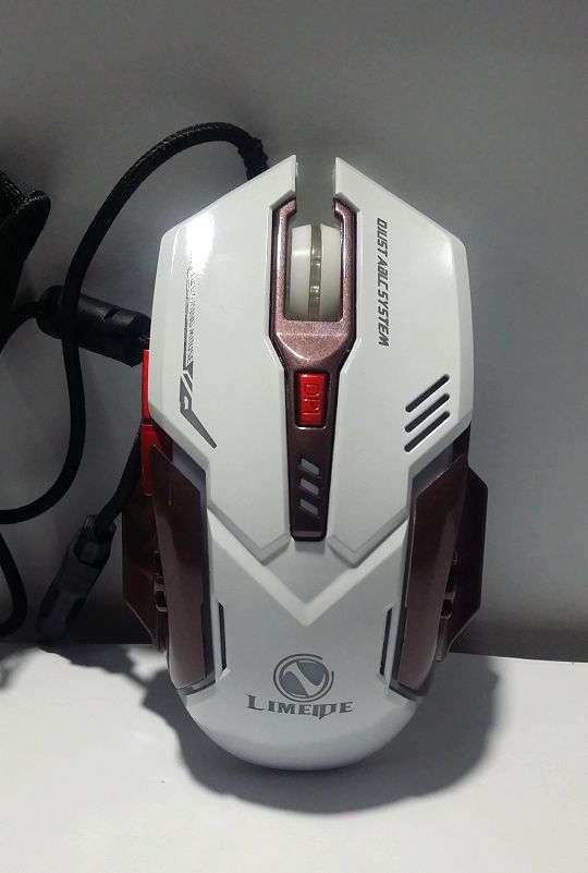 LIMEIDE V2 Gaming Mouse - White Brown