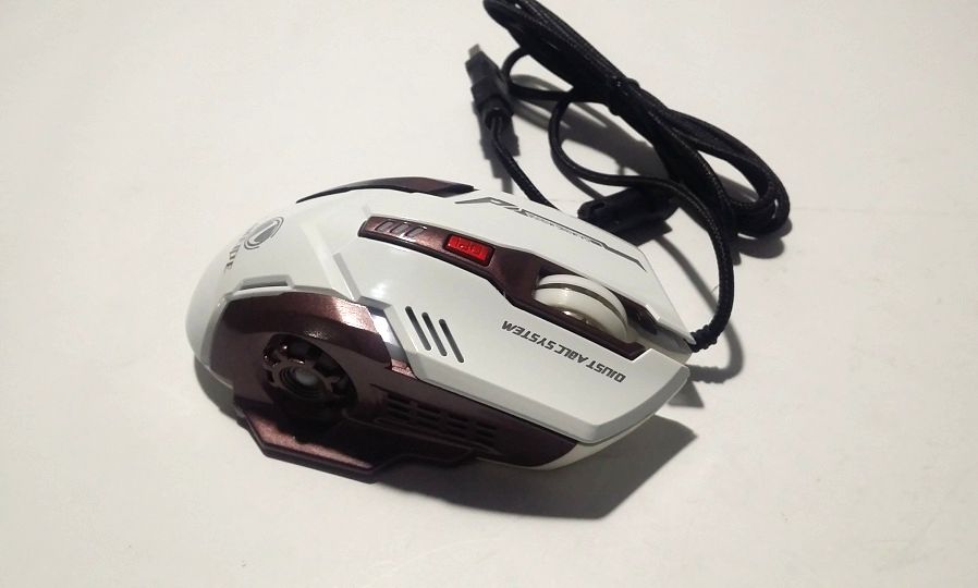 LIMEIDE V2 Gaming Mouse - White Brown