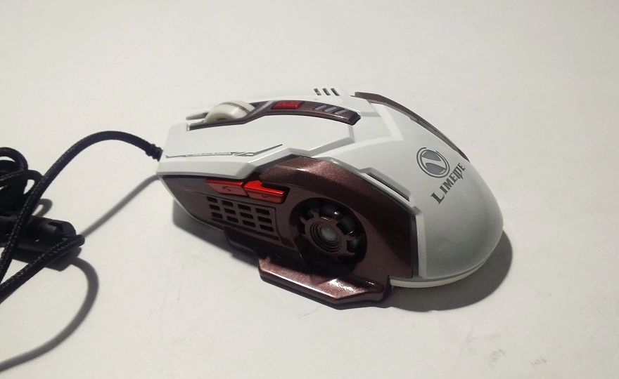 LIMEIDE V2 Gaming Mouse - White Brown