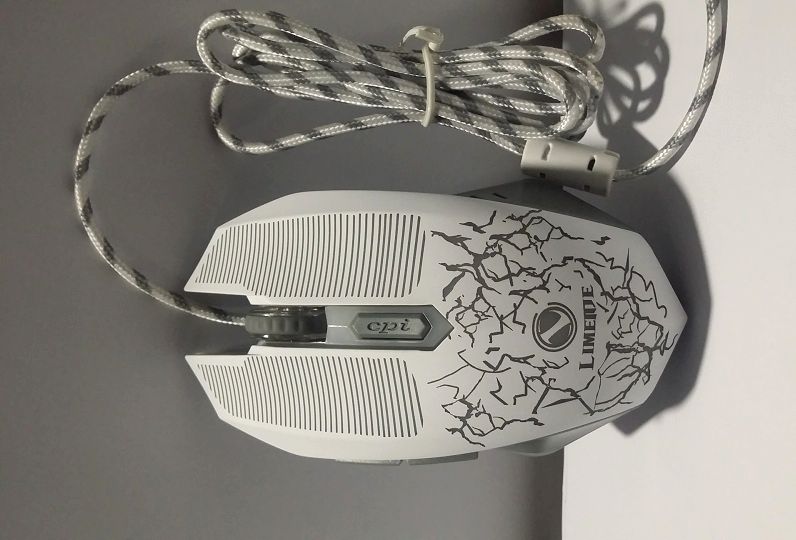 LIMEIDE V6 Gaming Mouse - White Grey