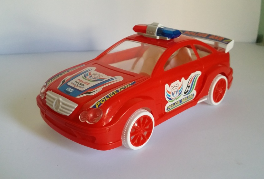 Toy Model Mercedes Police Car - Highly Detailed