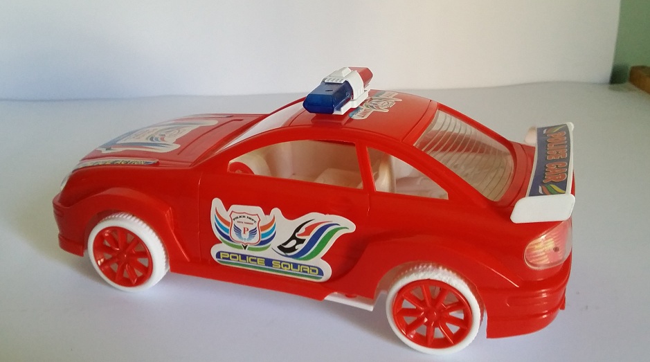 Toy Model Mercedes Police Car - Highly Detailed