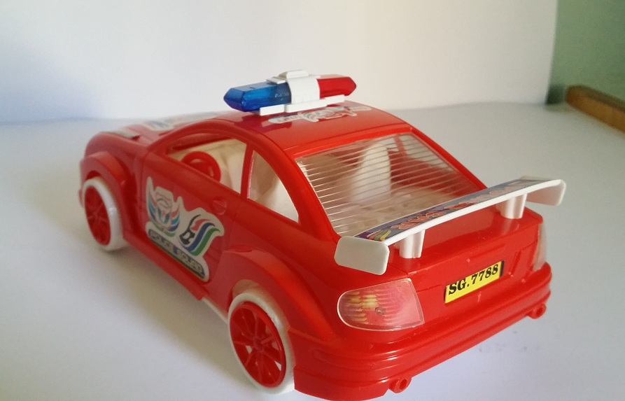 Toy Model Mercedes Police Car - Highly Detailed