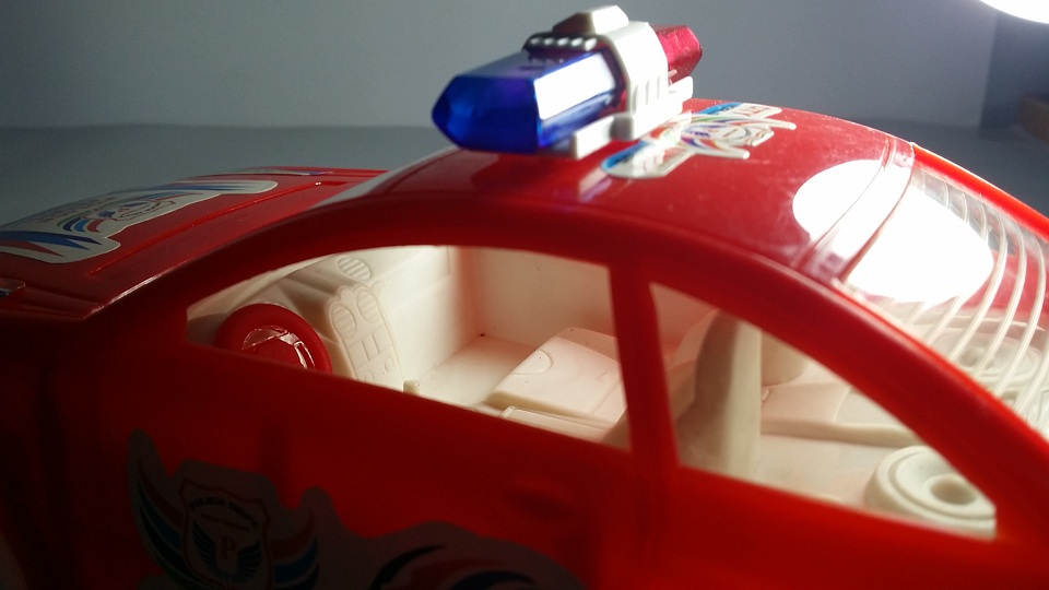 Toy Model Mercedes Police Car - Highly Detailed