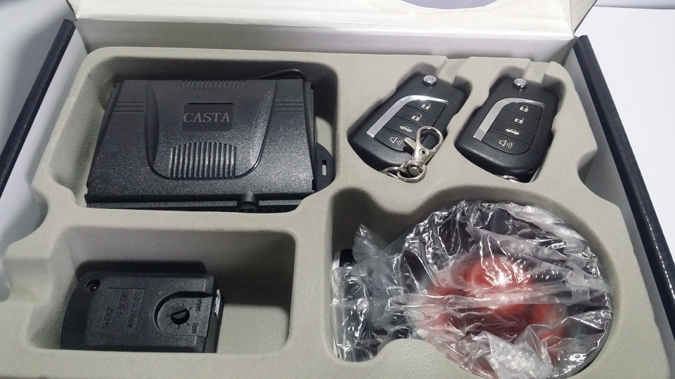 Royal Car Security Alarm and Immobilizer System - Style 2