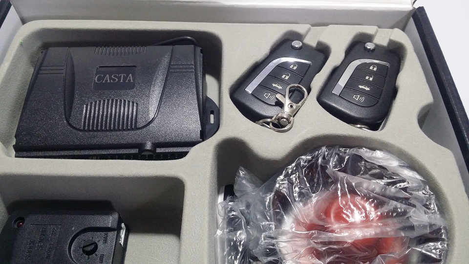 Royal Car Security Alarm and Immobilizer System - Style 2