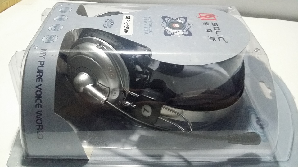 SOLIC Head Phone with Attached Mic