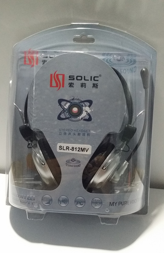 SOLIC Head Phone with Attached Mic